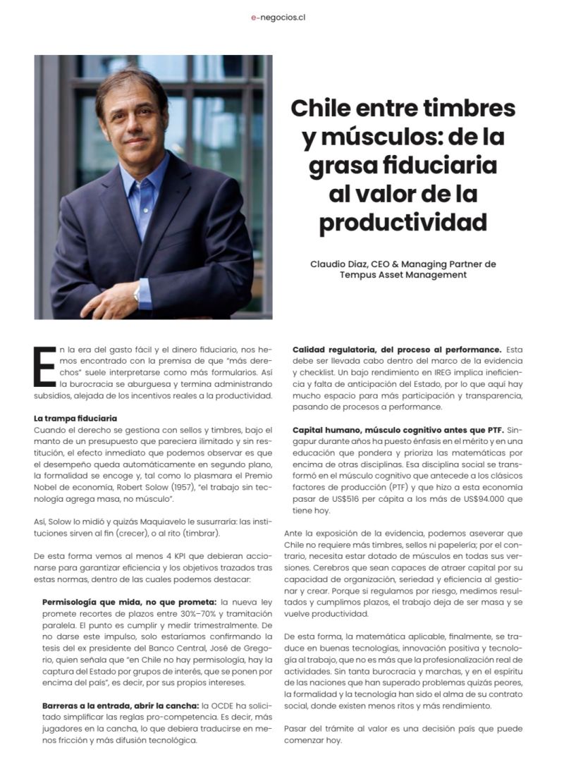 Tempus - Revista E-Negocios